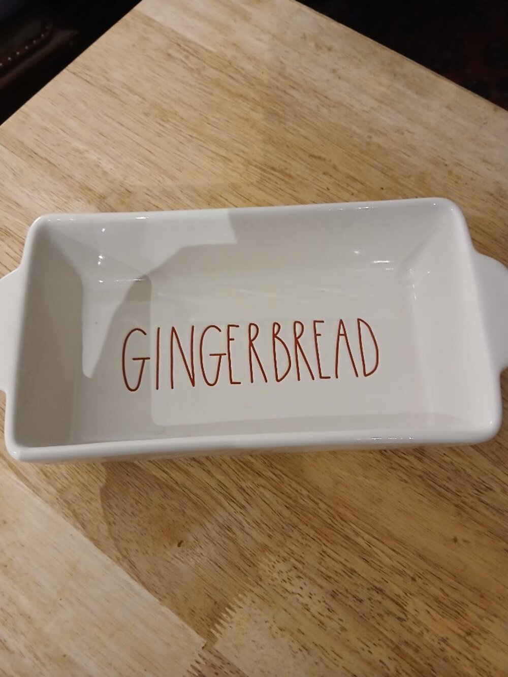 Rae Dunn Original Gingerbread Baking Dish